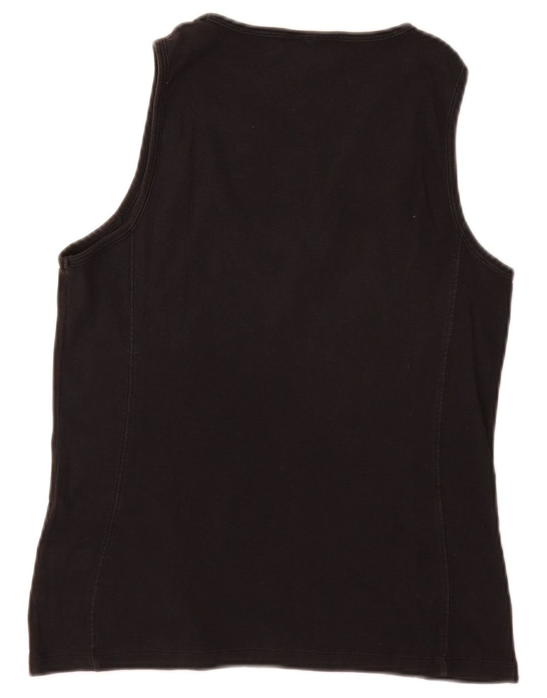 Champion Damen Heritage Fit Weste Top UK 14 Large Schwarz Baumwolle