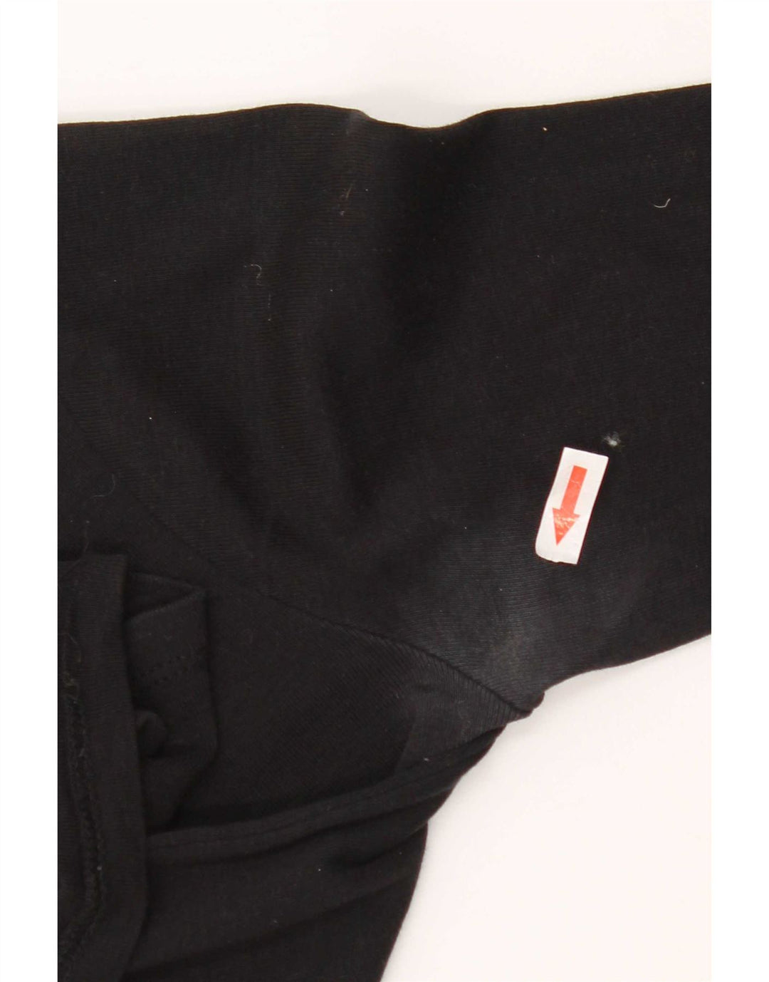Zara Damen-Top, 3/4-Ärmel, UK-Größe 8, S, schwarze Baumwolle