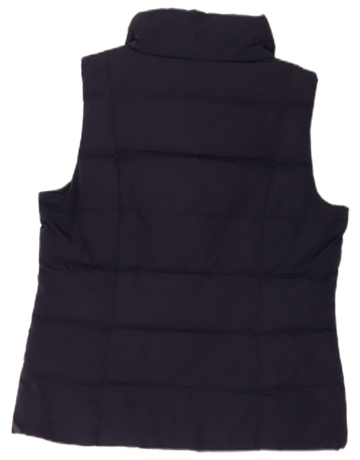 Monsoon Damen Wattierte Weste UK 14 Medium Marineblau Polyester