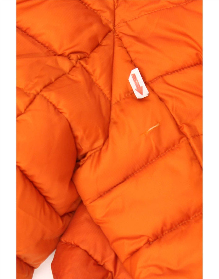 North Sails Herren-Kapuzenjacke, gepolstert, UK 40, Größe L, Orange, Polyester