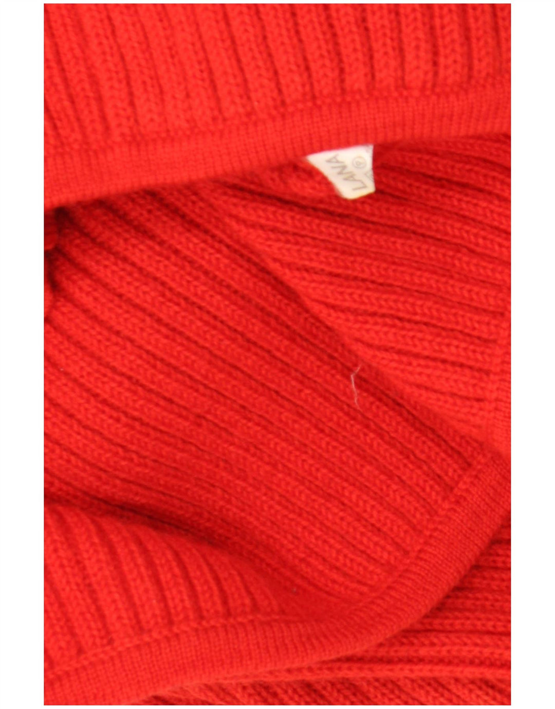 Vintage Damen Cardigan Pullover UK 10 Kleine rote Wolle