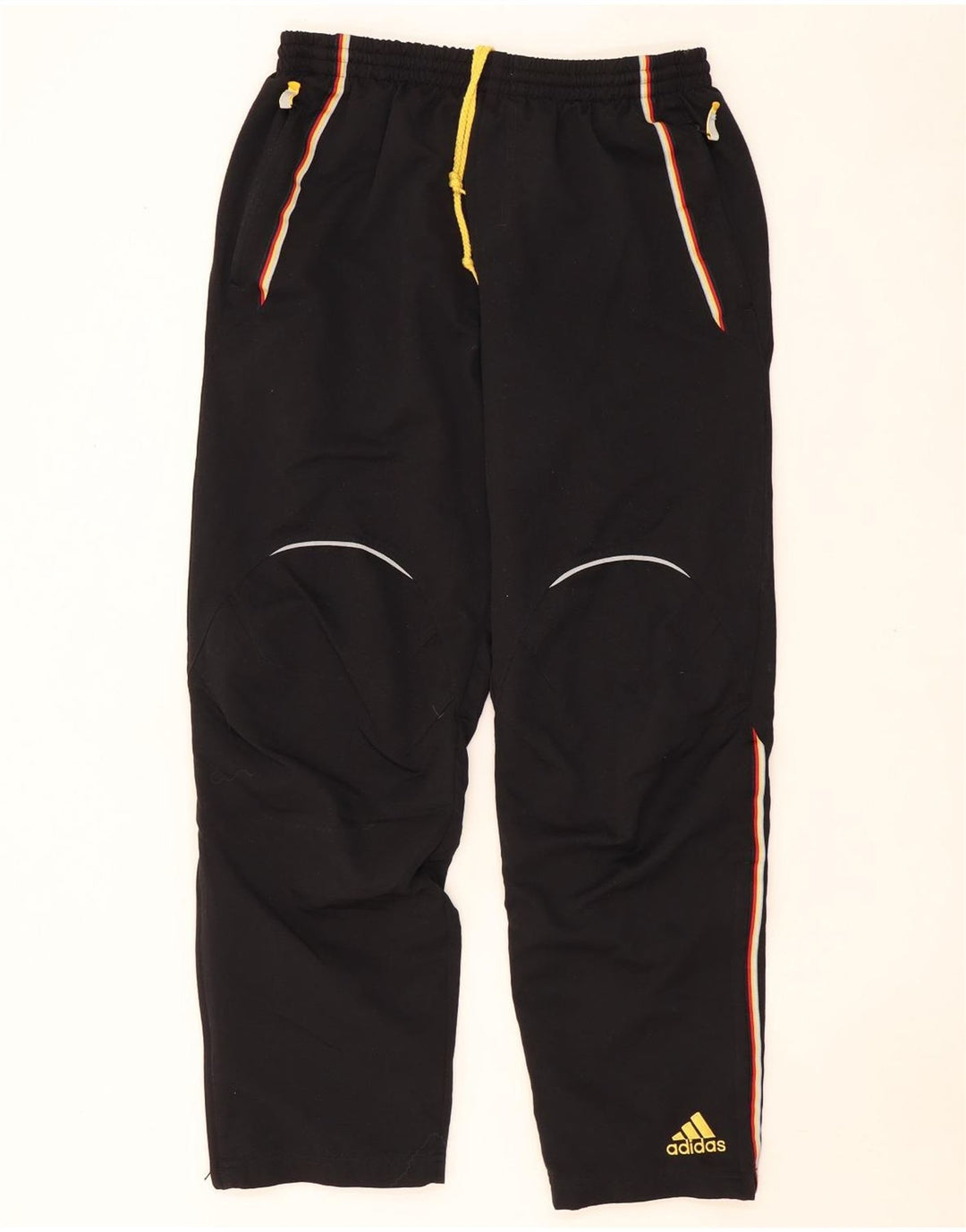 ADIDAS Herren-Trainingshose, UK 42/44, Größe L, W36, L30, Schwarz, Polyester