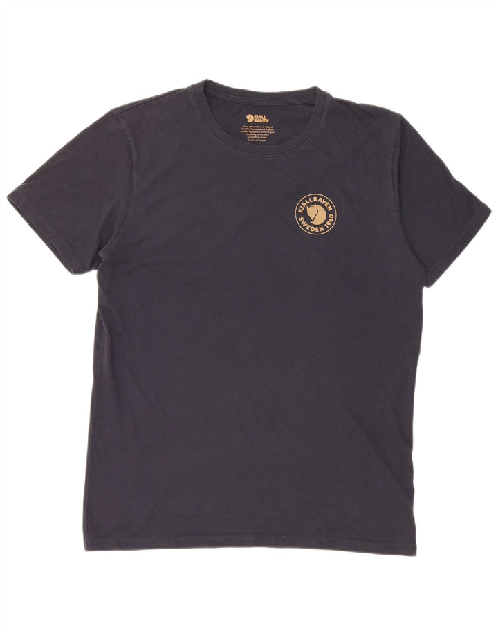 Fjall Raven Herren T-Shirt Top Medium Schwarz Baumwolle