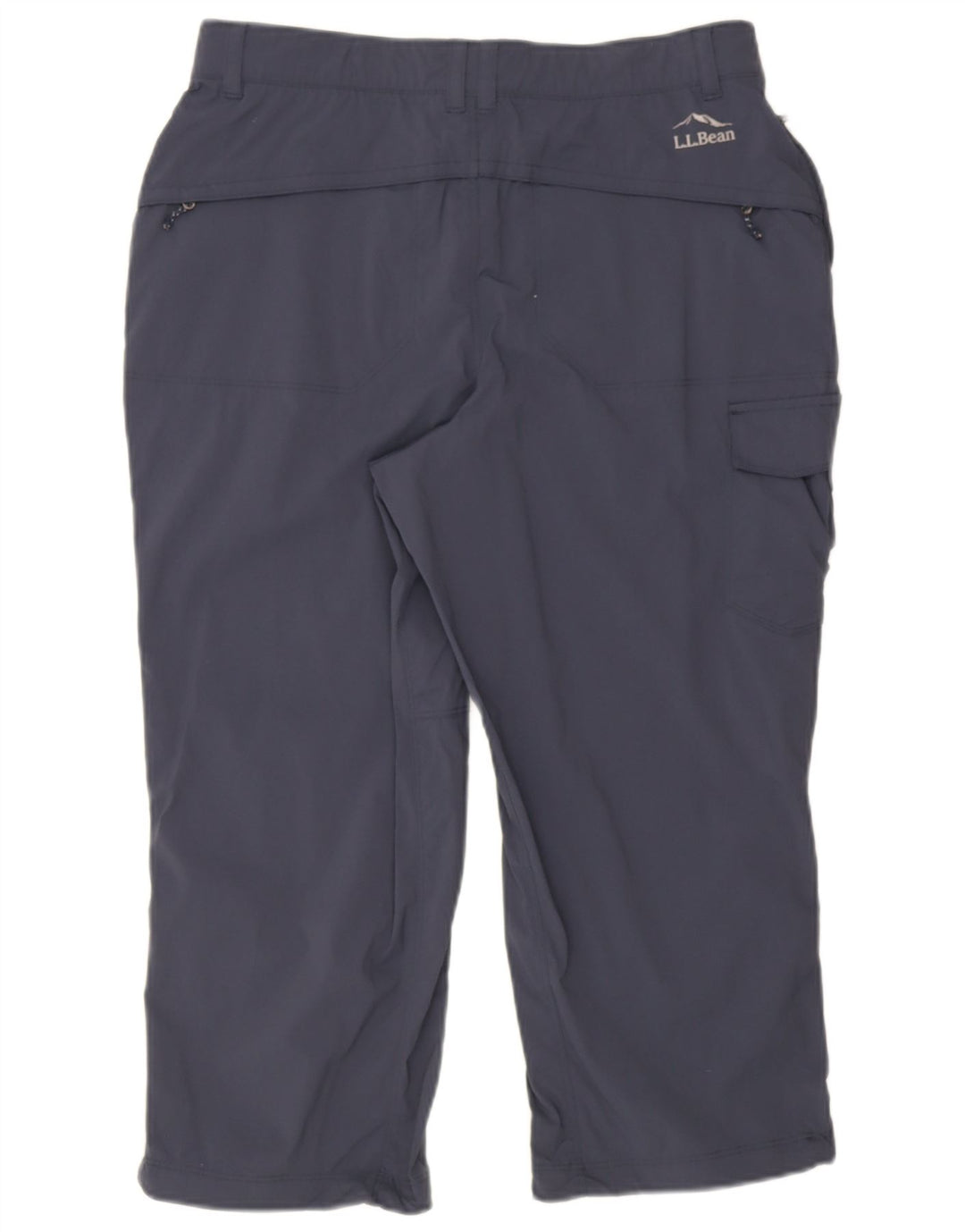 L.L.Bean Herren-Cargo-Capri-Hose, Größe M, W32, L22, Marineblau, Nylon