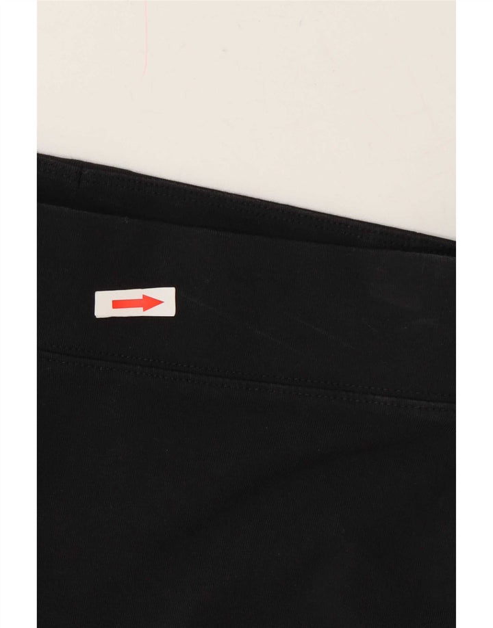 Nike Damen Sportshorts UK 14 Mittelgraue Baumwolle