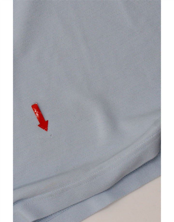 Lacoste Damen-Poloshirt, Größe 44, große blaue Baumwolle
