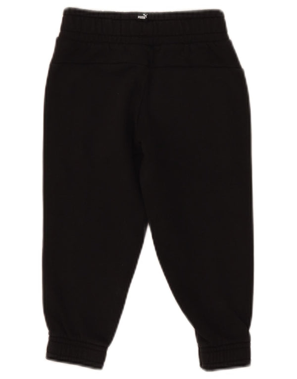 Puma Jungen Graphic Trainingshose Jogger 2–3 Jahre schwarze Baumwolle