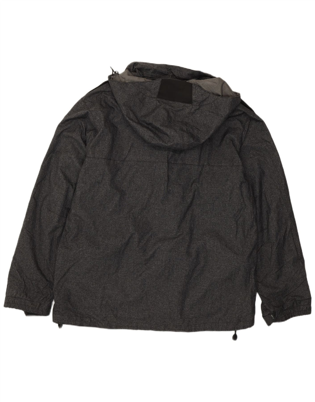 Columbia Herren-Utility-Jacke mit Kapuze, UK 40, großes graues Polyamid