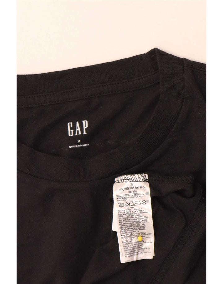 Gap Herren-T-Shirt mit Grafik, mittelschwarze Baumwolle