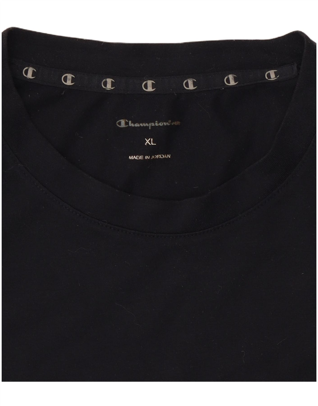 Champion Herren Grafik-T-Shirt-Oberteil XL Marineblau