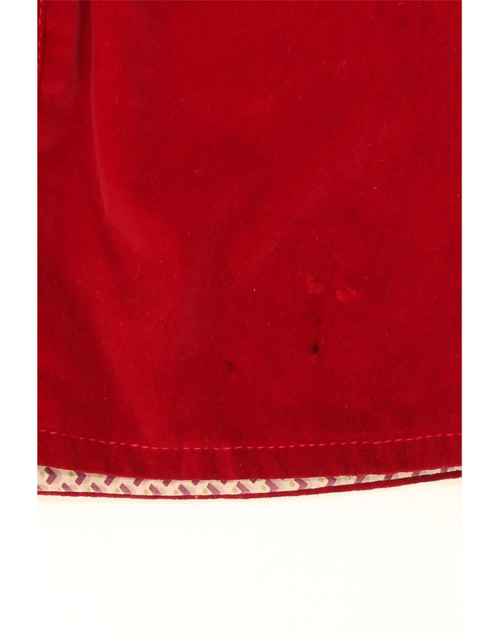 Dotti Didit Damen Samthemd UK 8 Small Rot
