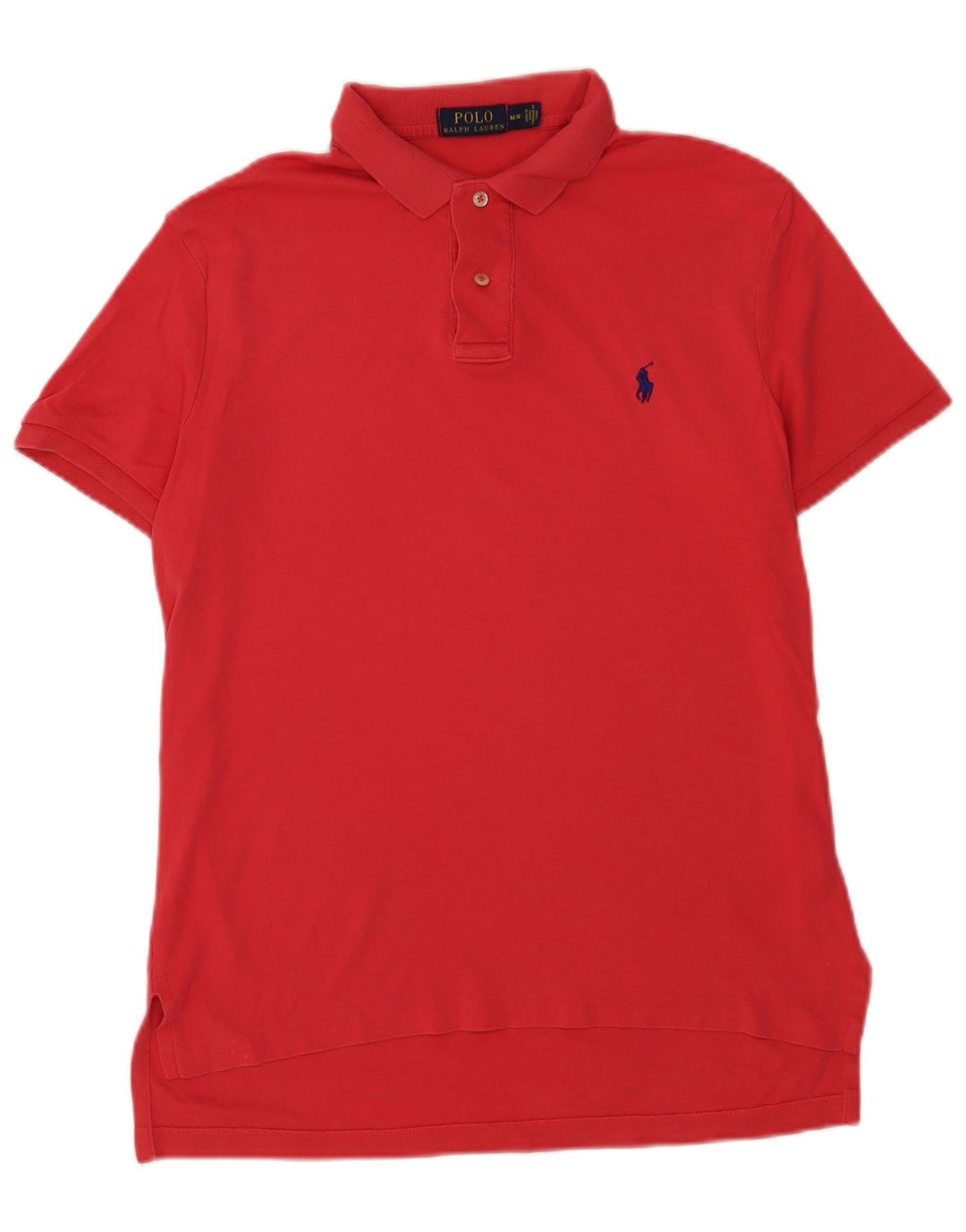 Polo Ralph Lauren Herren-Poloshirt aus mittelroter Baumwolle
