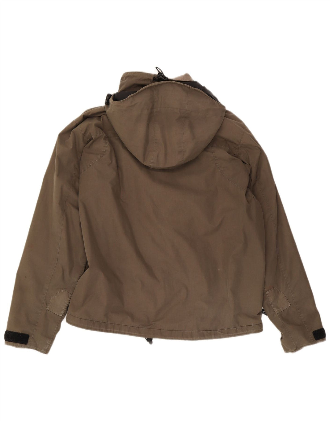 Jack Wolfskin Herren-Windbreakerjacke mit Kapuze, UK 36/38, mittelbeige