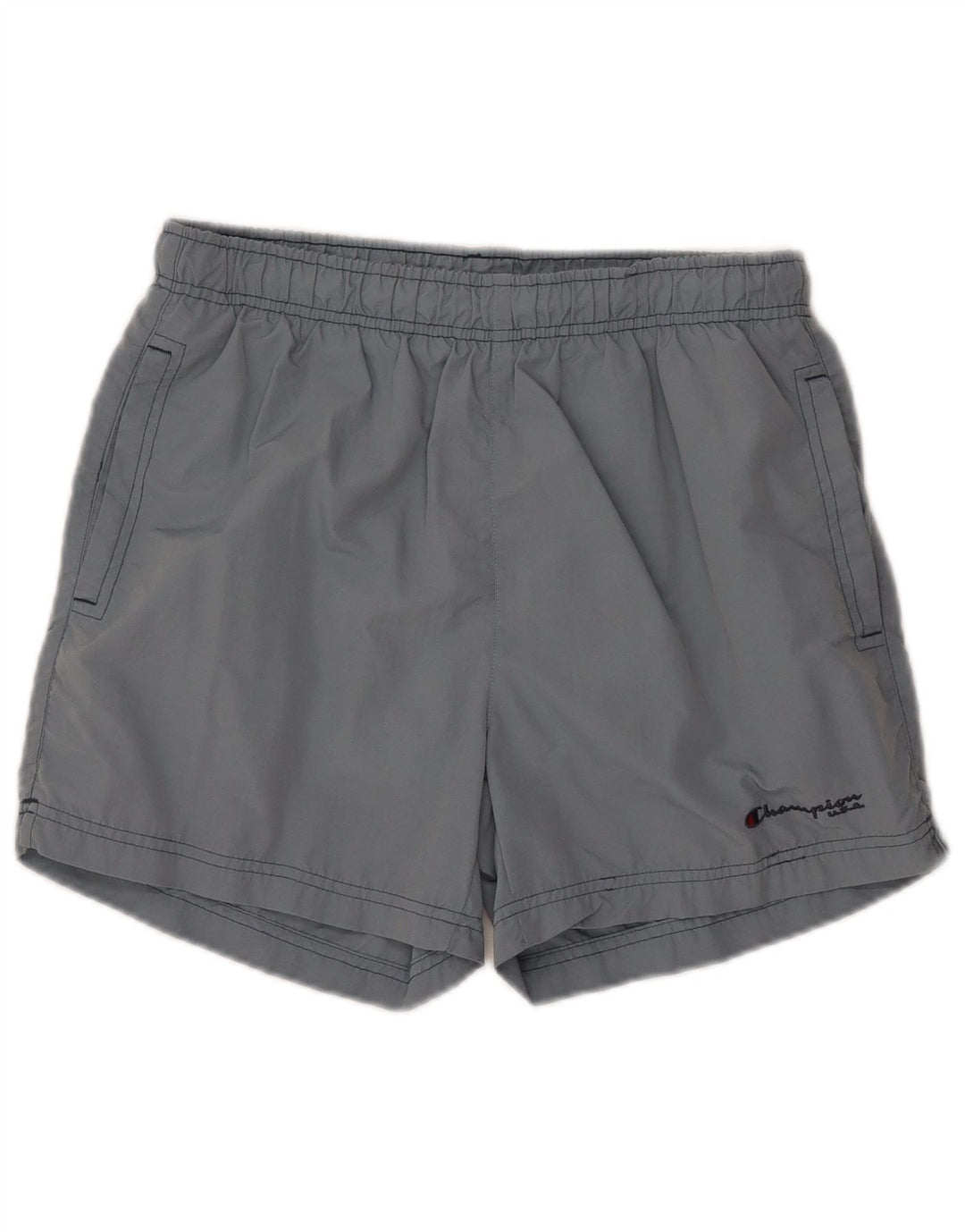 Champion Herren-Badeshorts aus mittelblauem Polyester