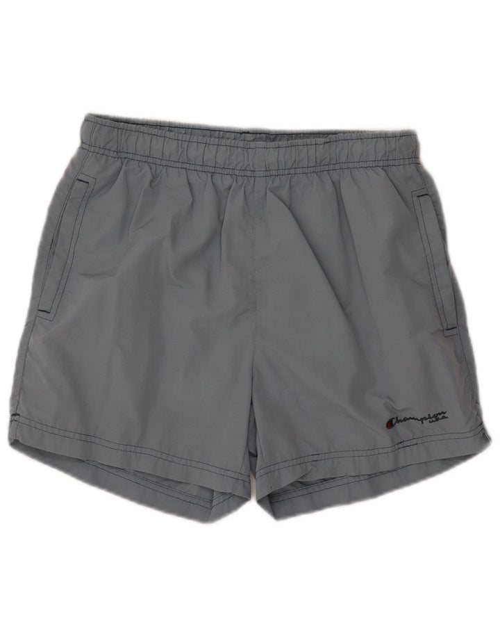 Champion Herren-Badeshorts aus mittelblauem Polyester