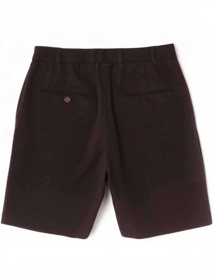 Zara Herren Chinoshorts EU 38 Small W30 Schwarz Polyester