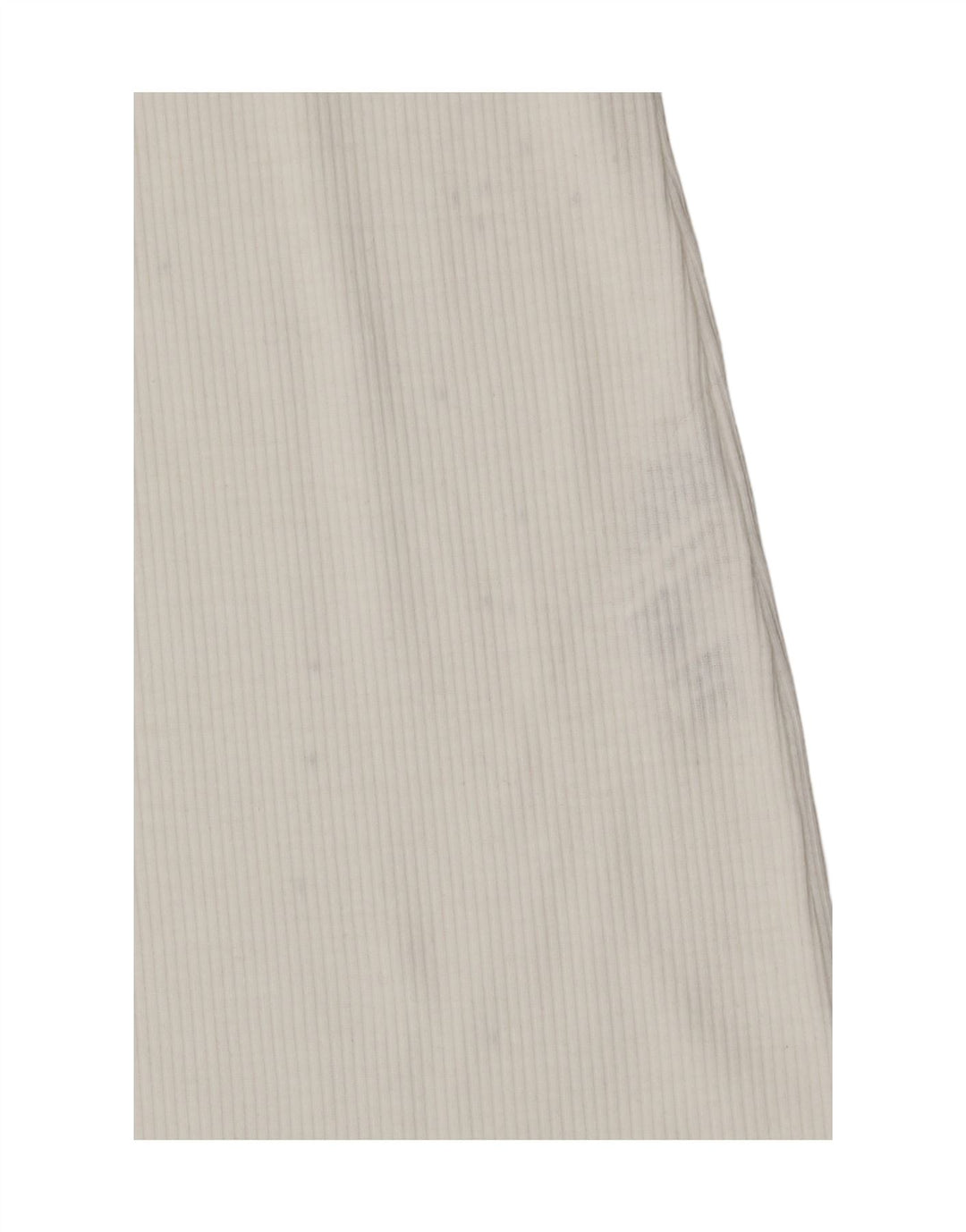 Zara Damen Crop Neckholder Top UK 12 Mittelweiße Baumwolle