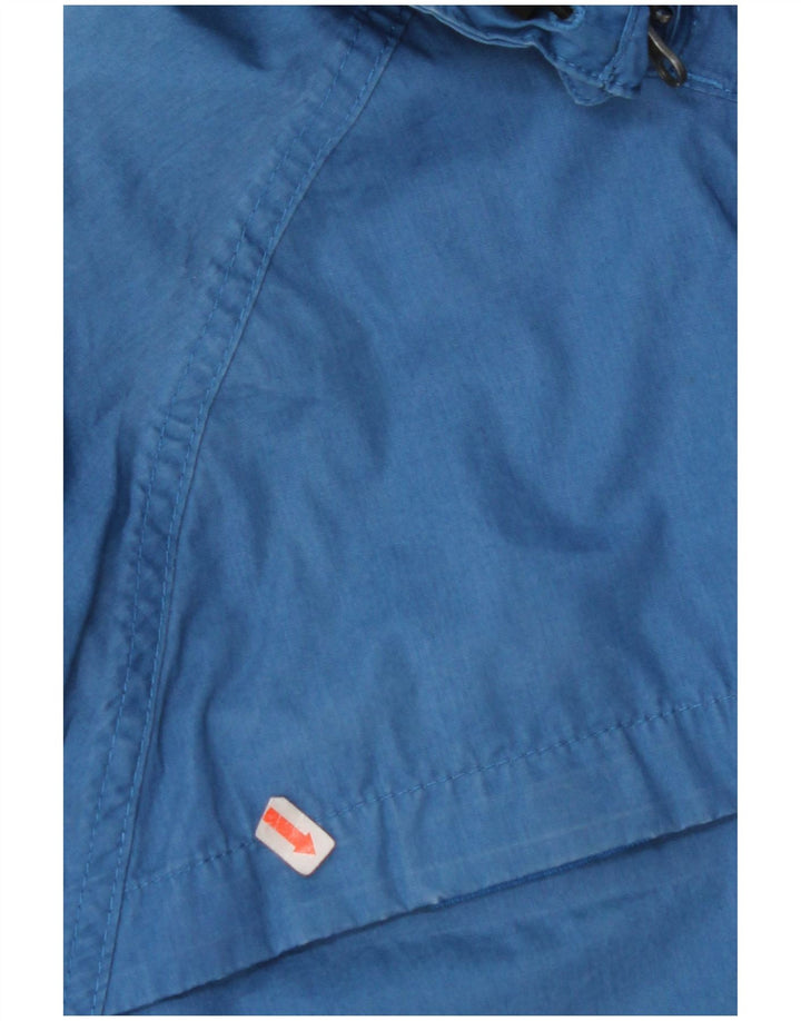 TIMBERLAND Herren-Windbreakerjacke mit Kapuze, UK 36, Größe S, blau, Polyester
