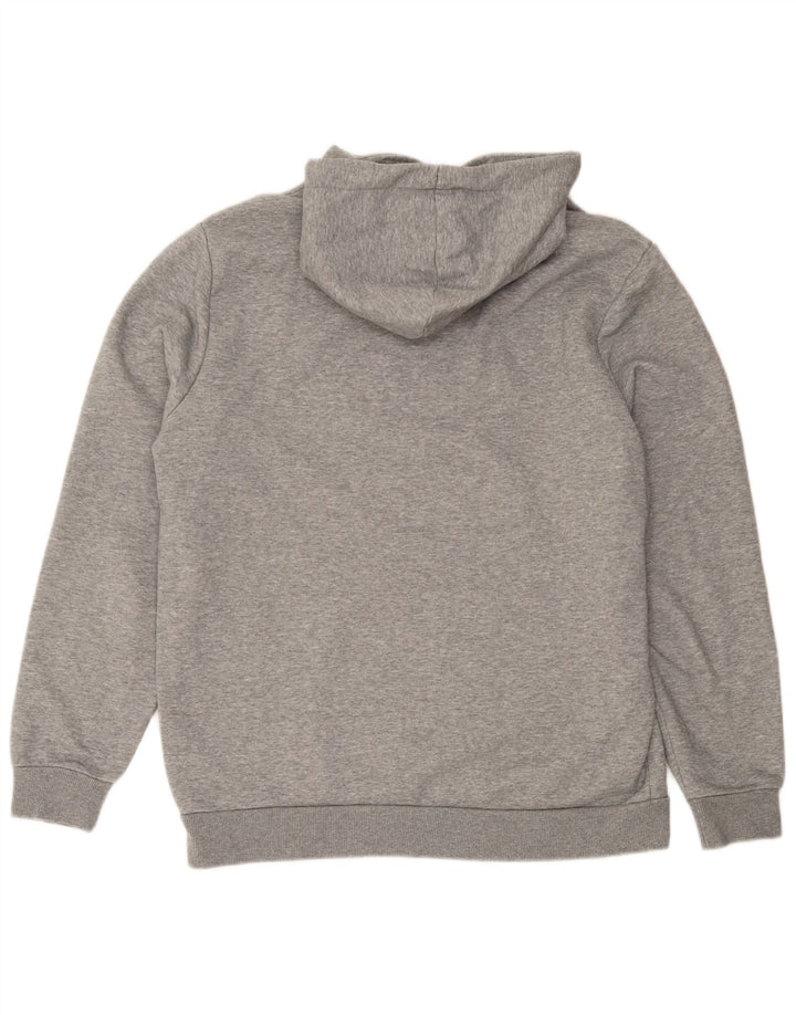 Puma Herren Graphic Hoodie Pullover Large Grau meliert