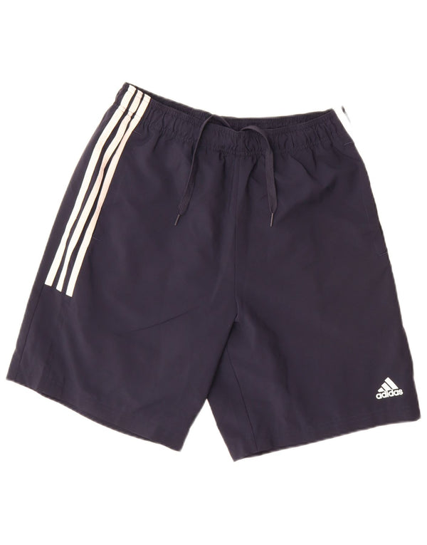Adidas Herren Sportshorts Medium Marineblau Polyester