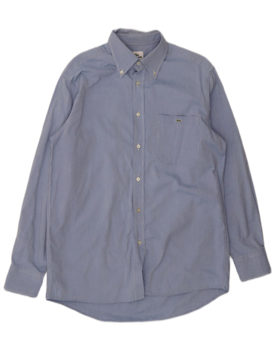 Lacoste Herrenhemd Größe 41 Large Blau