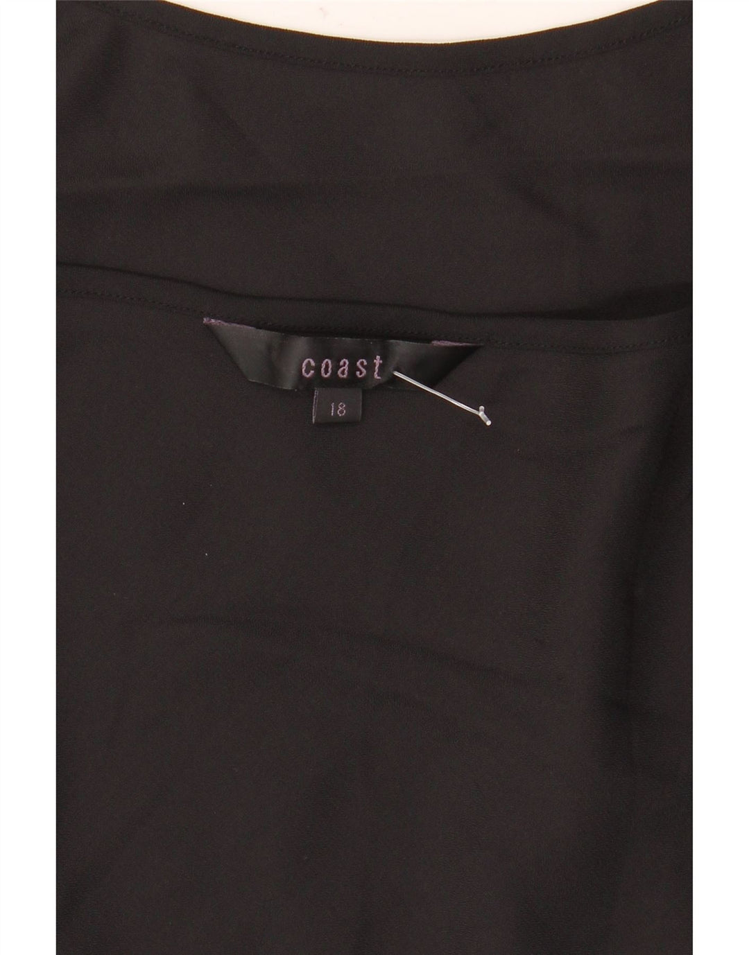 Coast Damen Slip-Kleid UK 18 XL Schwarz