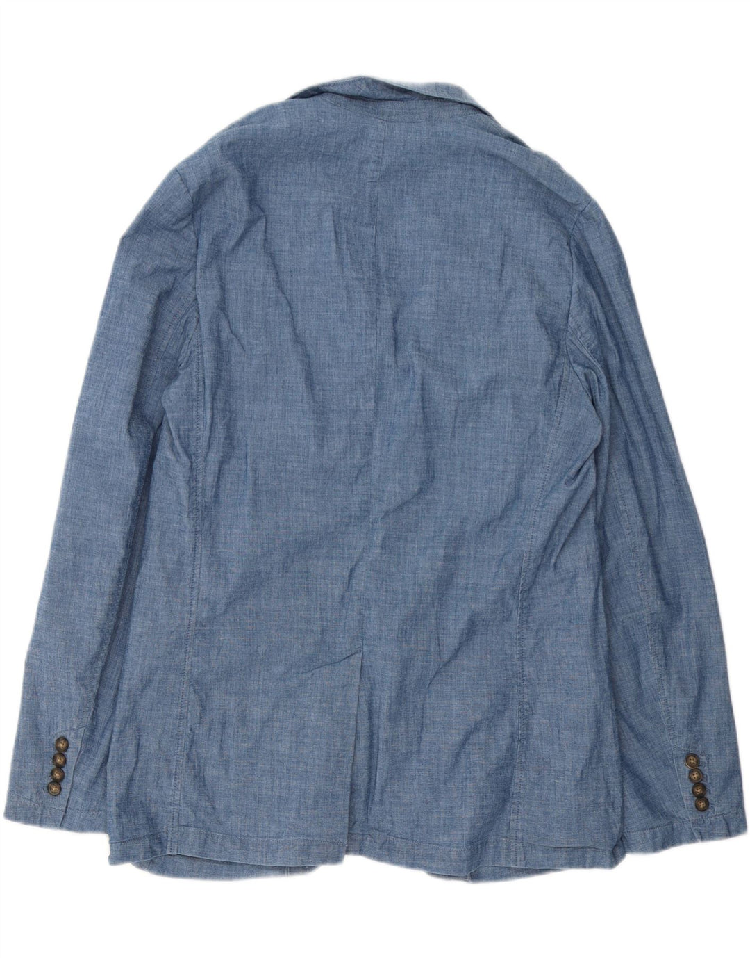 Gap Herren-Blazer mit 2 Knöpfen, Gr. 40, Größe L, Blau, Baumwolle