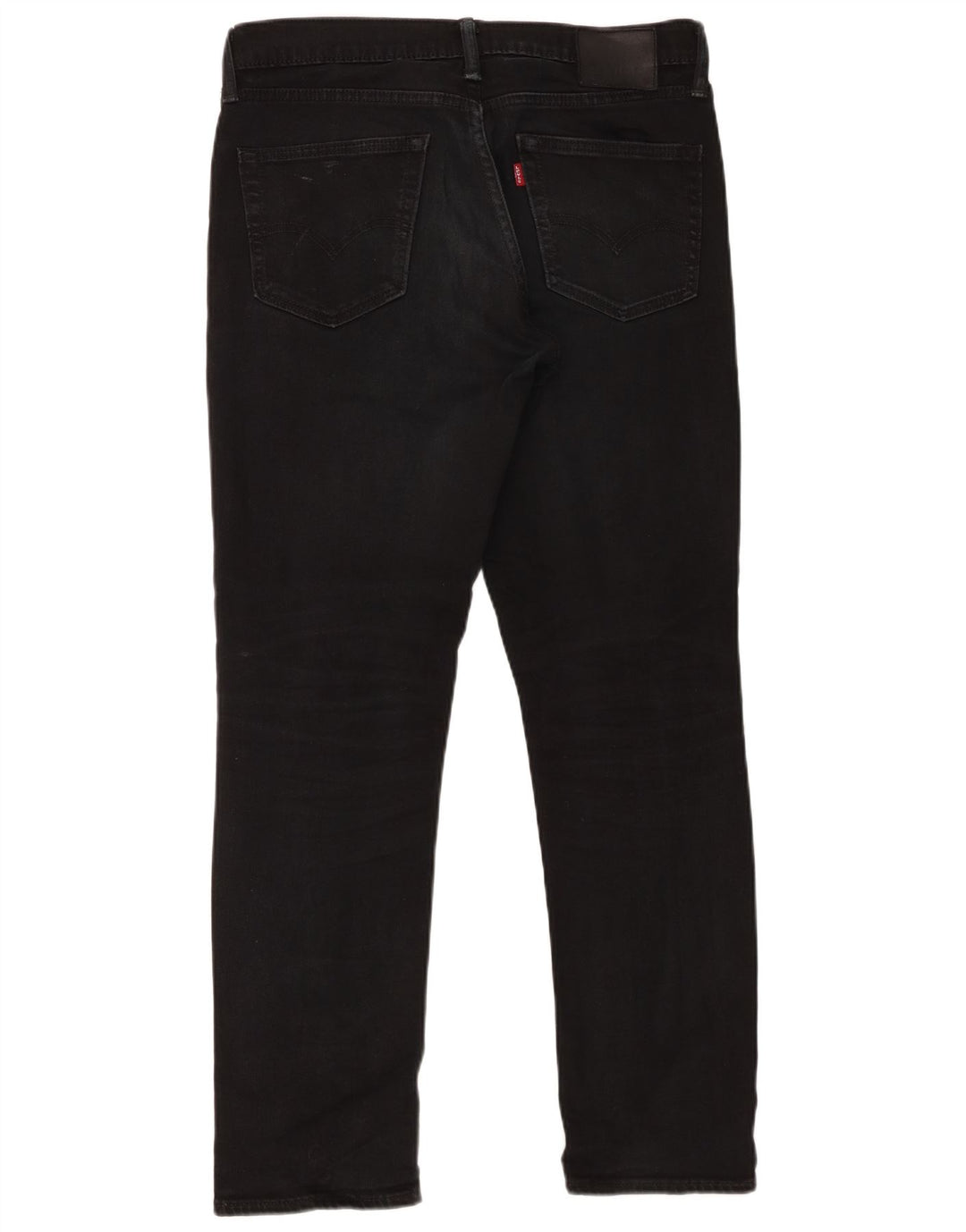 Levi's Herren 511 Slim Jeans W32 L32 schwarze Baumwolle