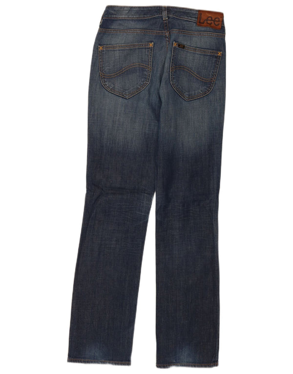 Lee Herren Marion Straight Jeans W30 L31 Blaue Baumwolle