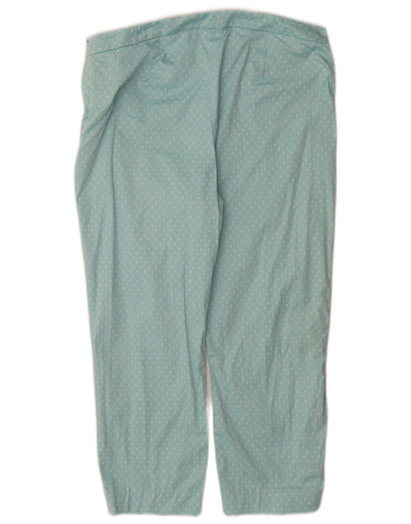 Marks & Spencer Damen Caprihose UK 14 Medium W32 L22 Türkis