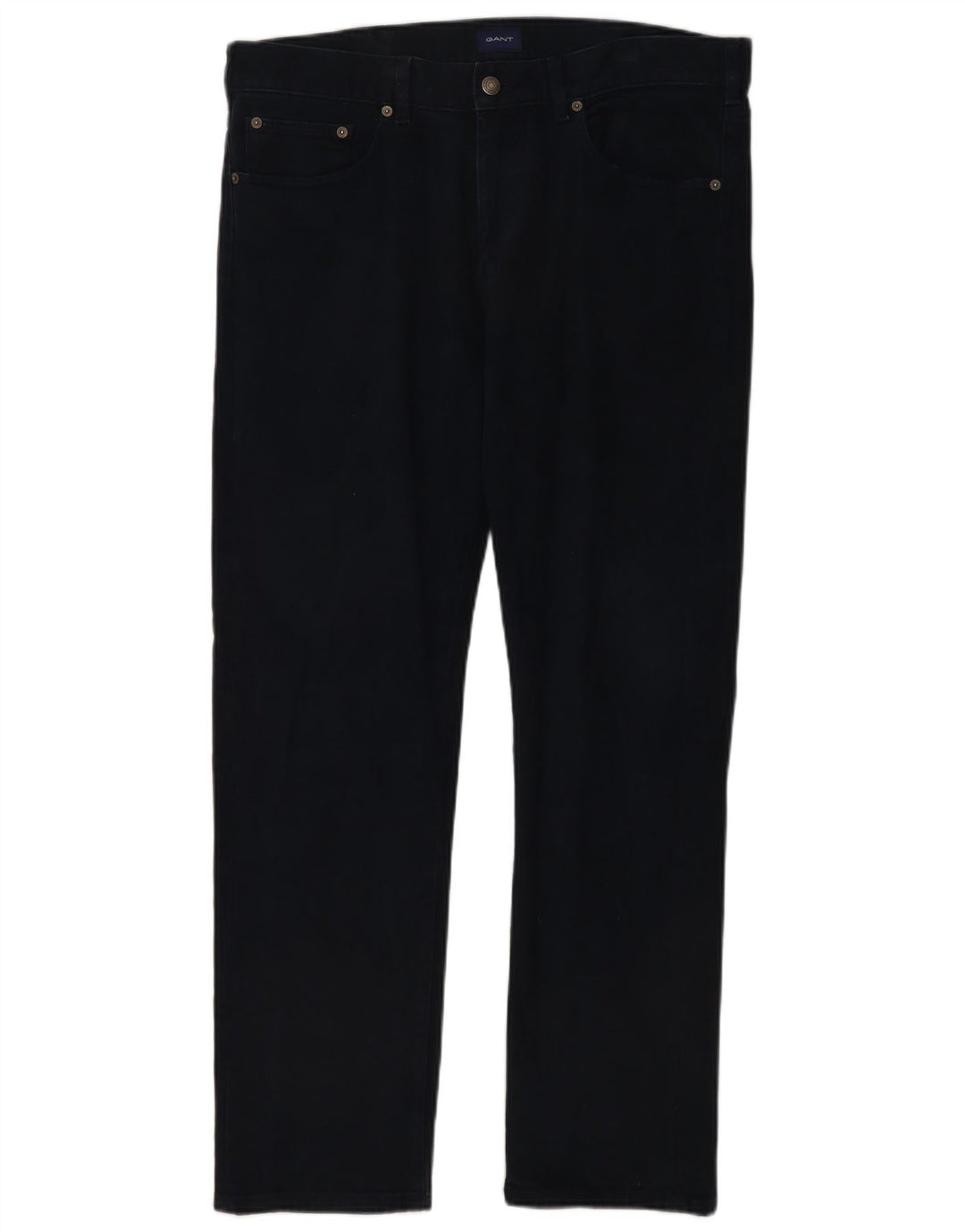 Gant Herren-Jeans mit normaler Passform, gerade Passform, W36, L32, marineblau, Baumwolle