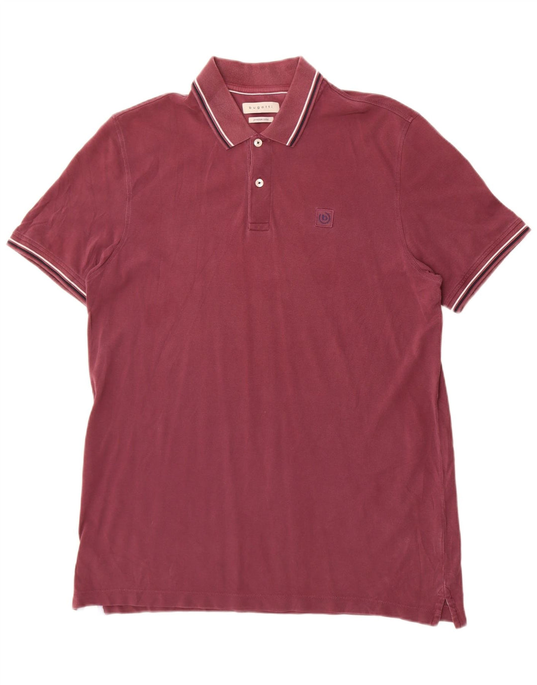 Bugatti Herren Poloshirt XL Kastanienbraun