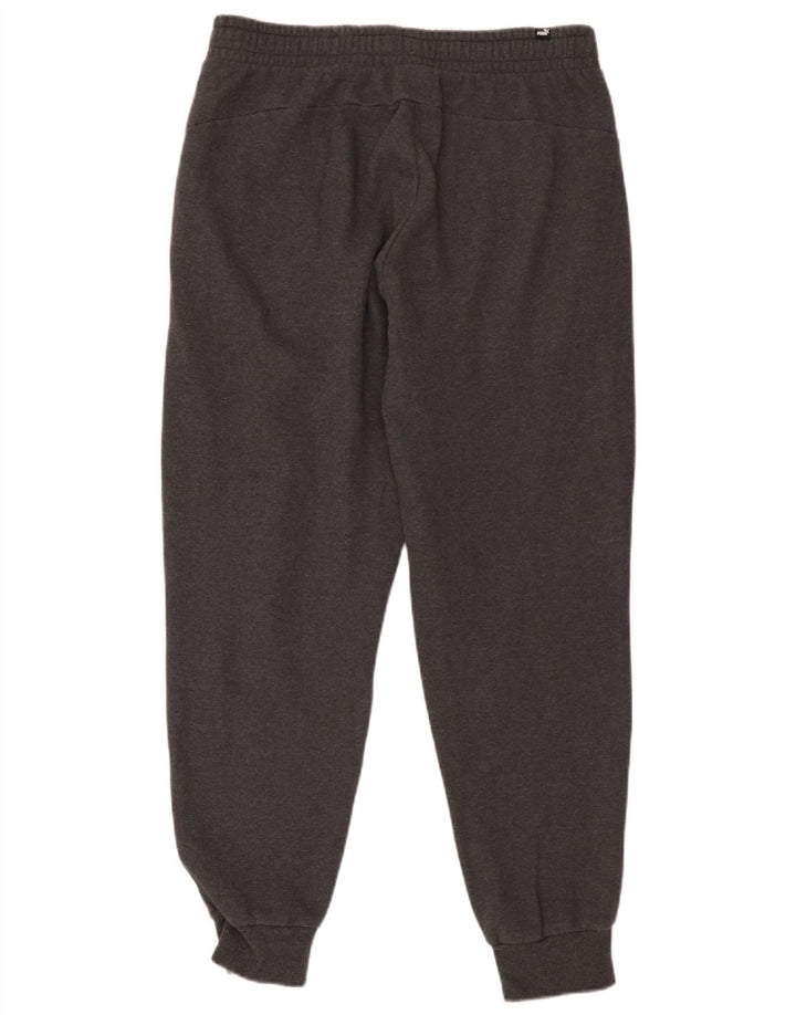 Puma Herren-Trainingshose, Jogginghose, Größe L, Grau