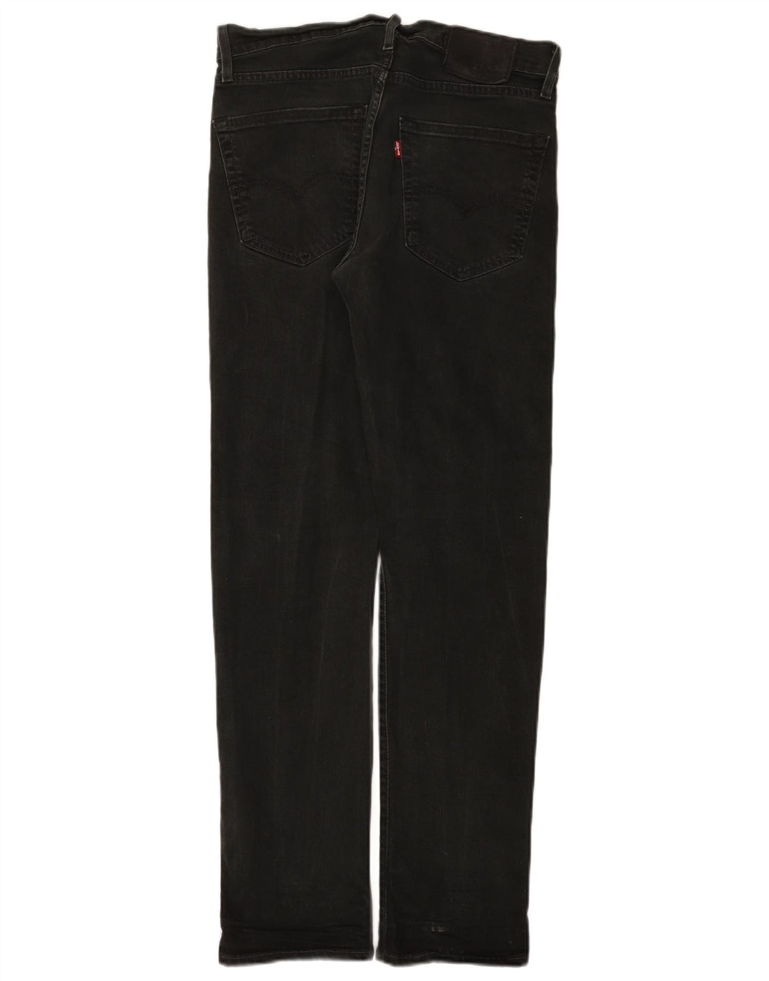 Levi's Herren Slim Jeans W30 L32 Schwarze Baumwolle