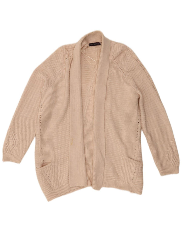 Marks & Spencer Womens Cardigan Sweater UK 20 2XL Off White Acrylic