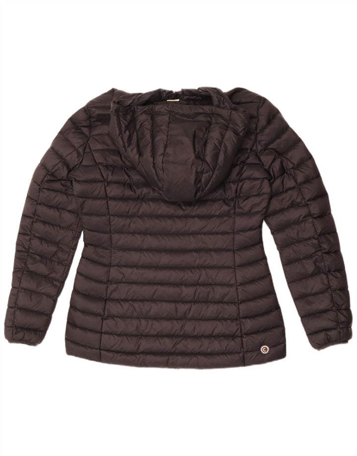 Colmar Damen Wattierte Jacke mit Kapuze IT 46 Large Schwarz Polyamid
