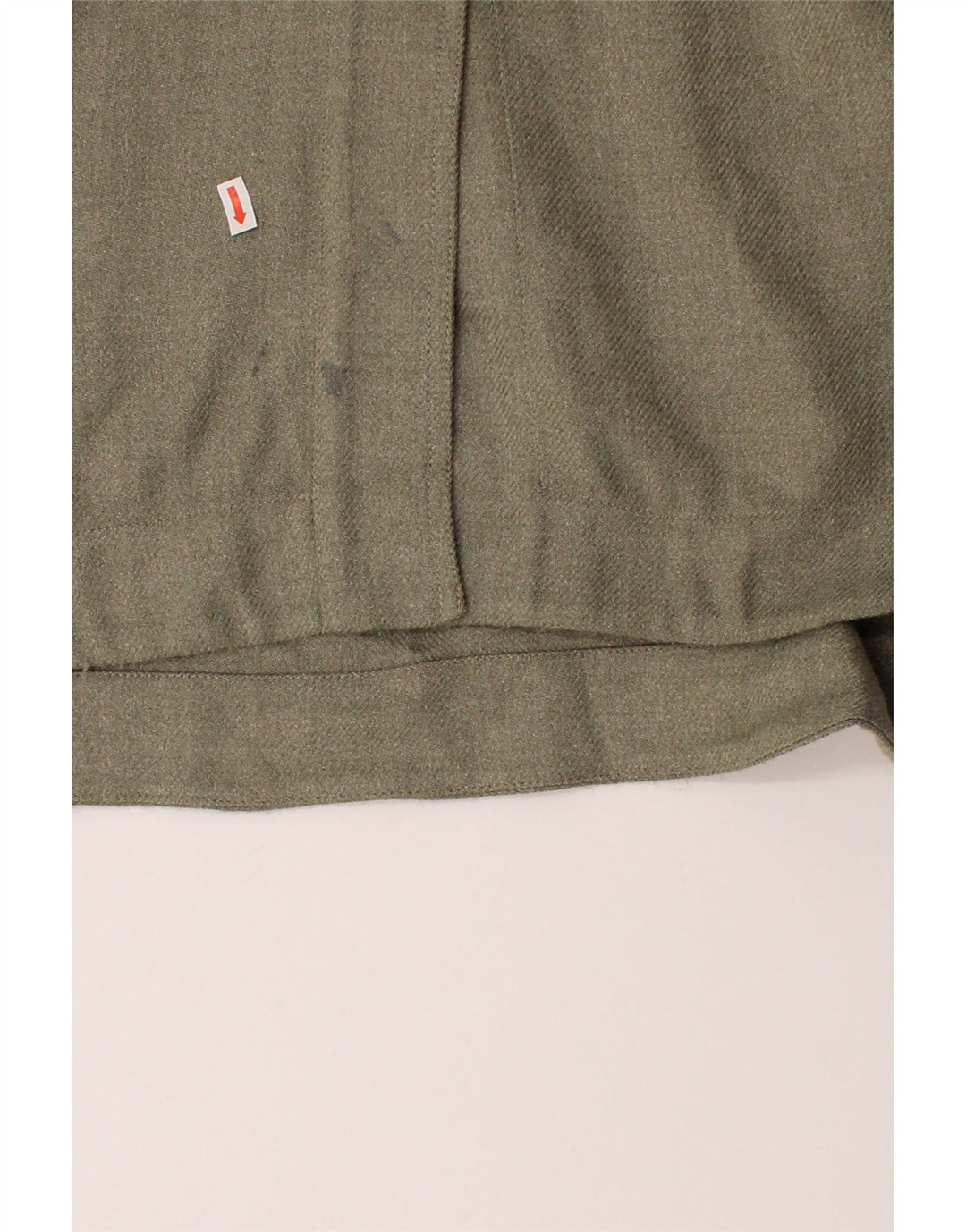 TED BAKER Womens Shirt Dress Size 3 Medium Khaki Acrylic Vintage Ted Baker and Second-Hand Ted Baker from Messina Hembry 