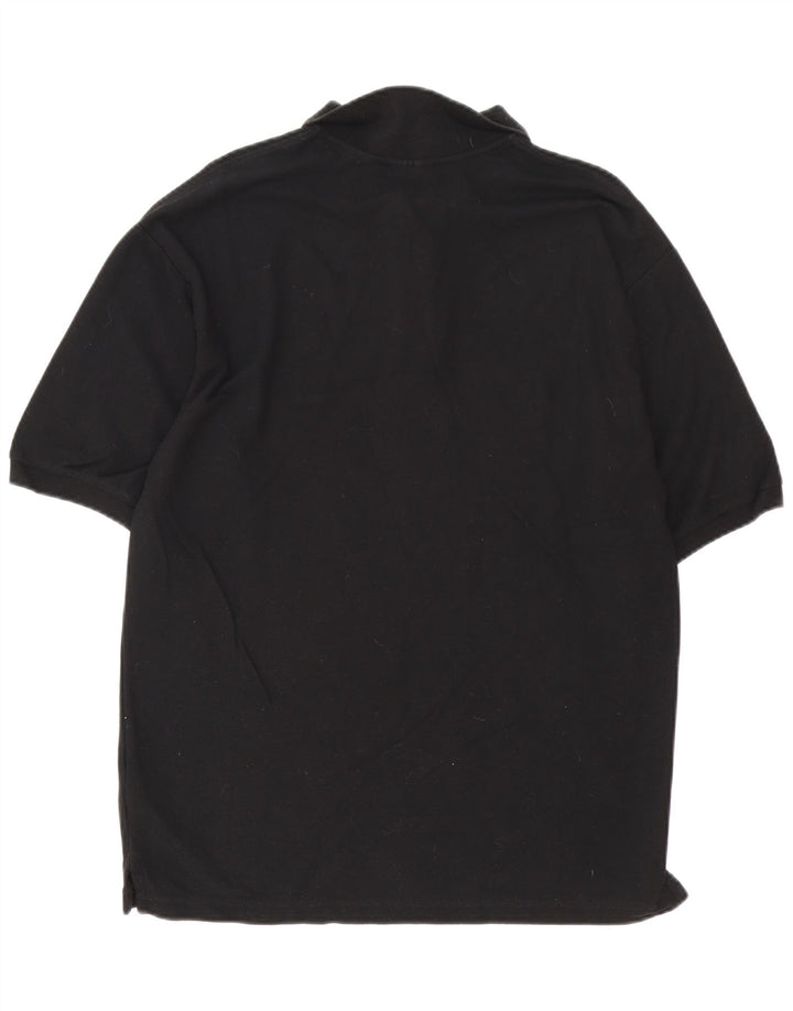 Fila Herren Poloshirt Mittelschwarze Baumwolle