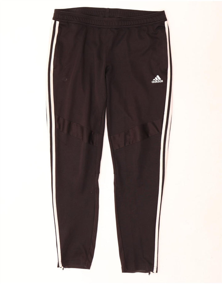 Adidas Damen Climacool Trainingshose UK 16/18 Large Schwarz Polyester