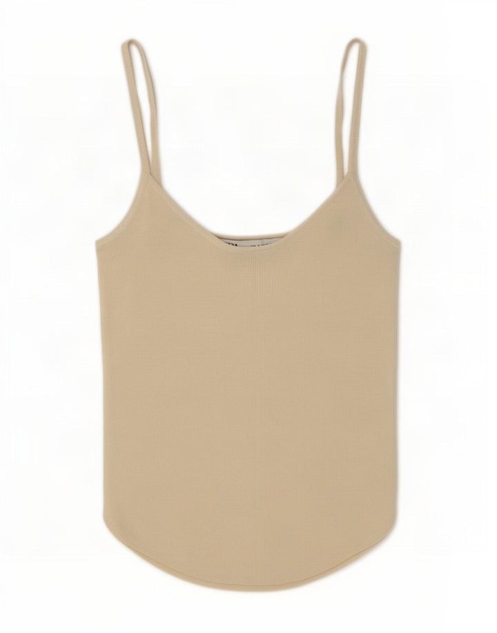 Zara Damen Cami Top UK 8 Small Off White