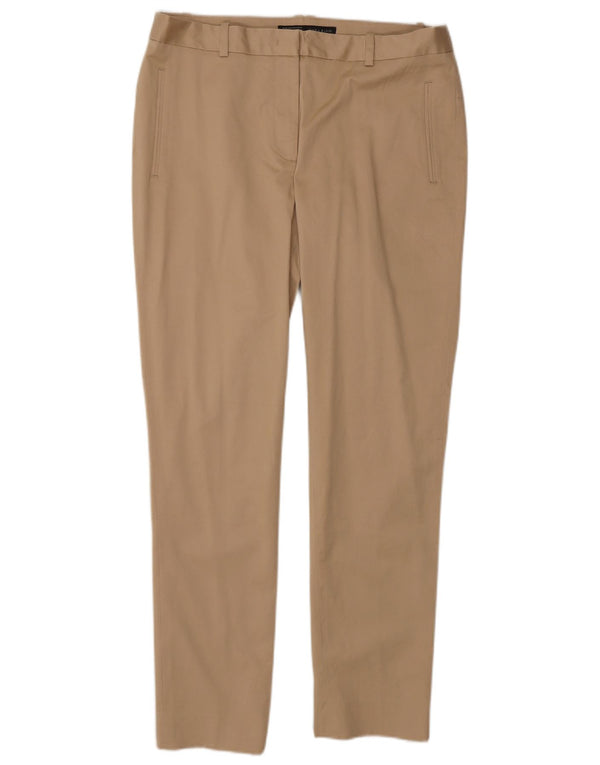 Zara Damen Skinny Chino-Hose EU 40 Medium W30 L27 Beige