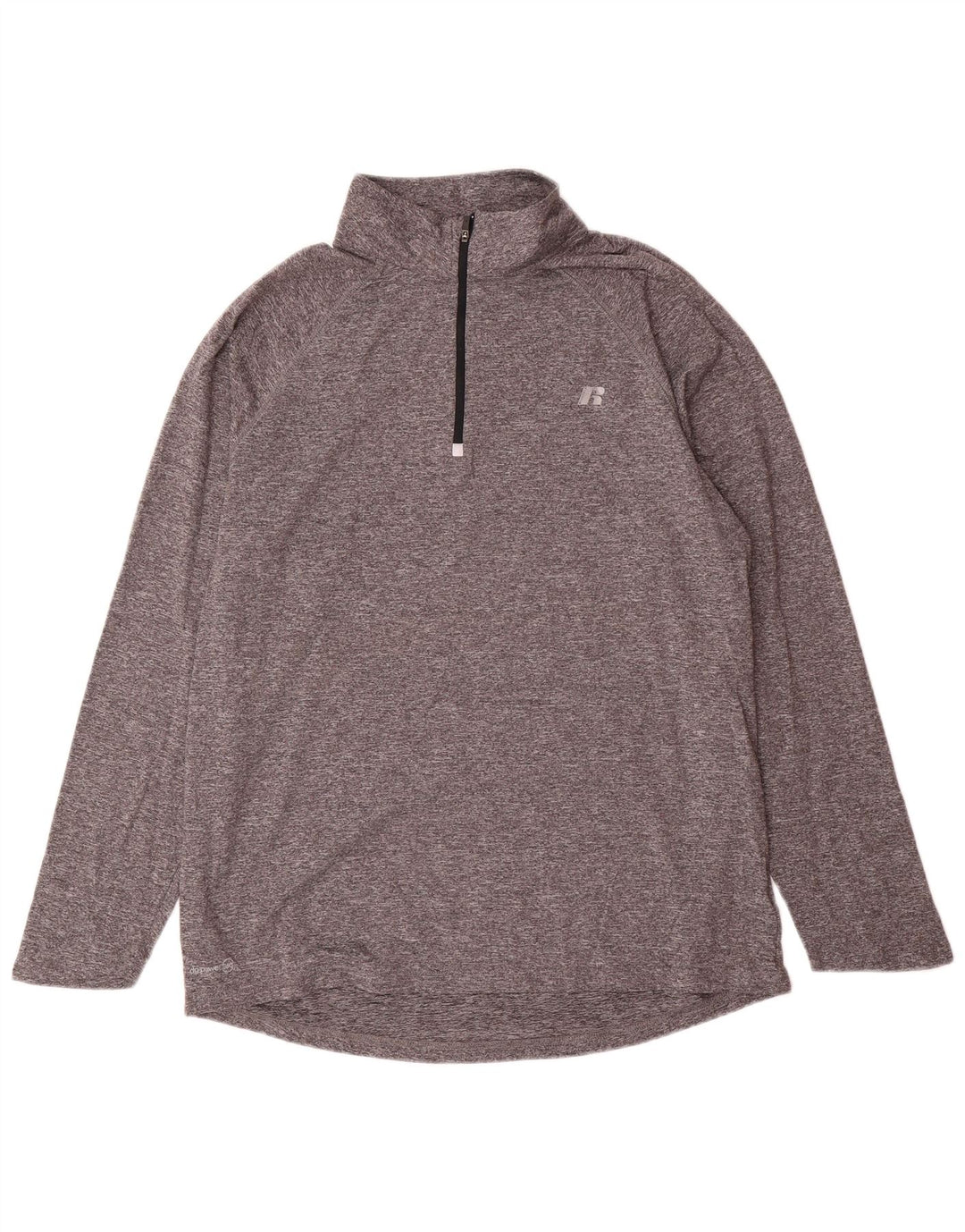 RUSSELL ATHLETIC Herren Dri-Power Pullover Trainingsanzug Top UK 42/44 Large Grau