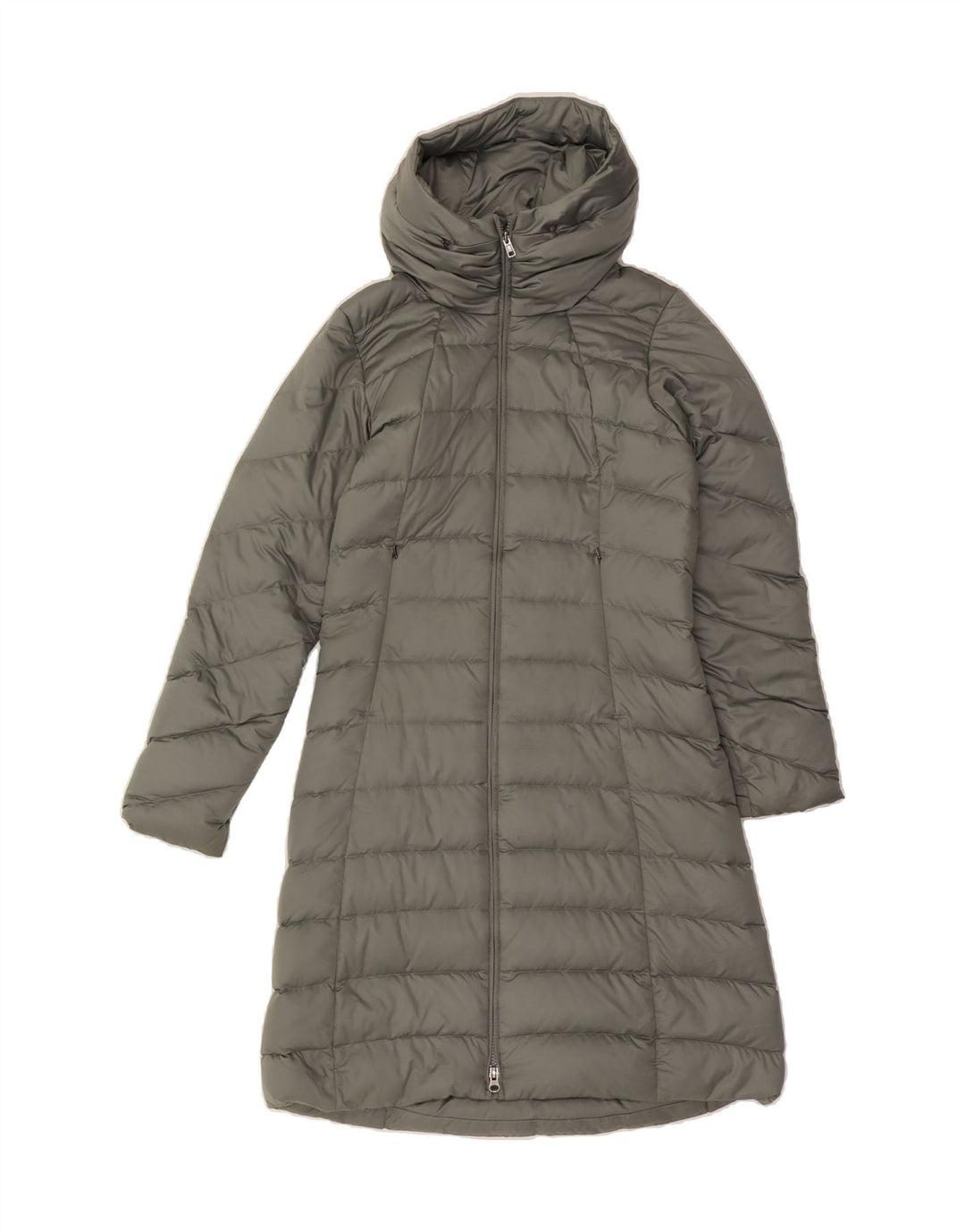 PATAGONIA Womens Hooded Padded Coat UK 10 Small Grey Polyester Vintage Patagonia and Second-Hand Patagonia from Messina Hembry 