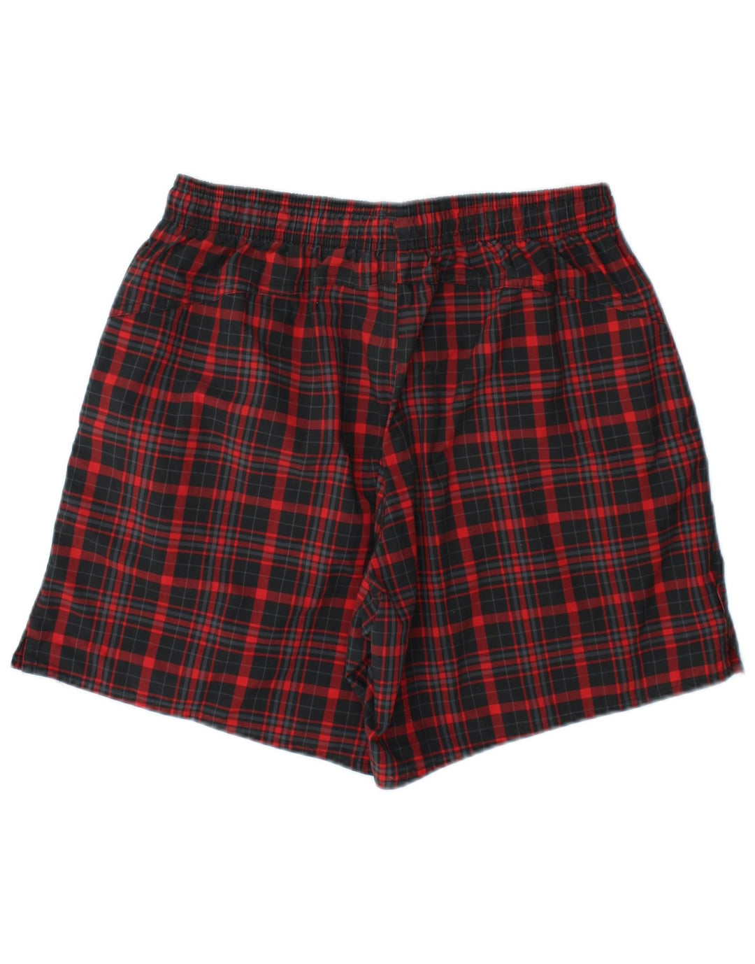 Adidas Herren Sportshorts Medium Red Check Polyester