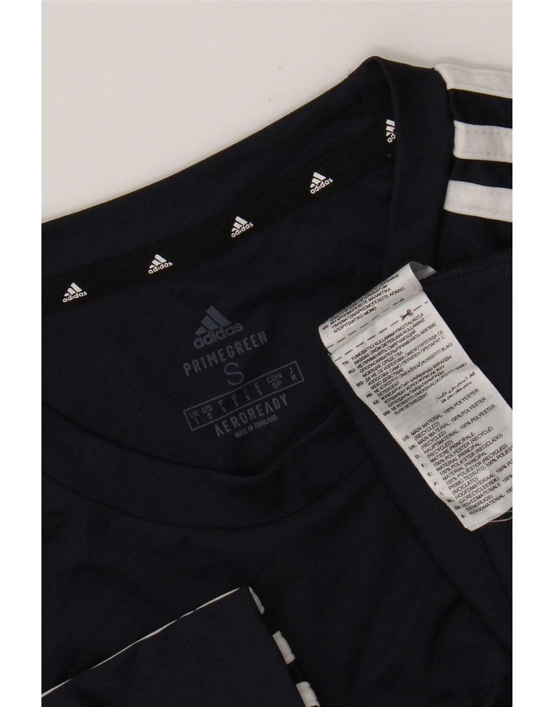 Adidas Herren Aeroready T-Shirt Top Small Marineblau Polyester