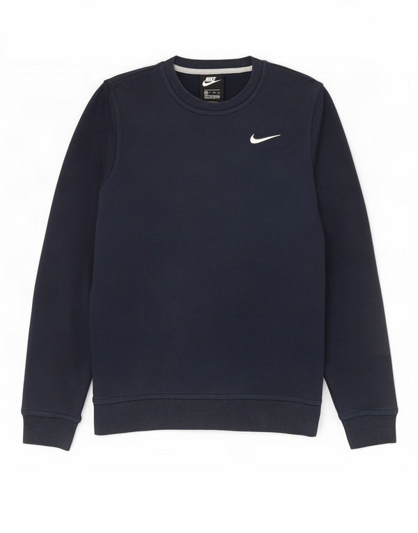 Nike Herren Sweatshirt Pullover XS Marineblau Baumwolle