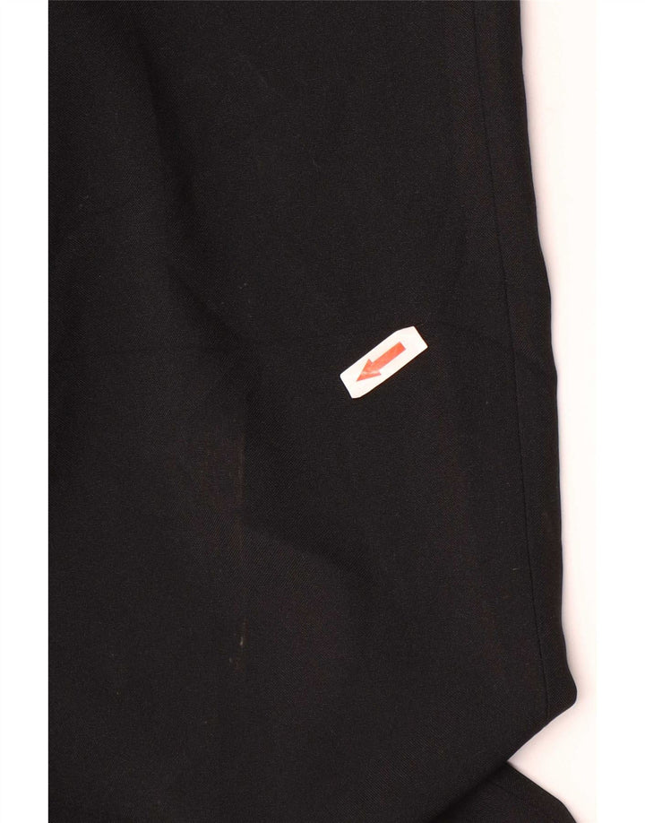 Marks & Spencer Herren-Anzughose, gerade, normal, W34, L31, Schwarz, Polyester