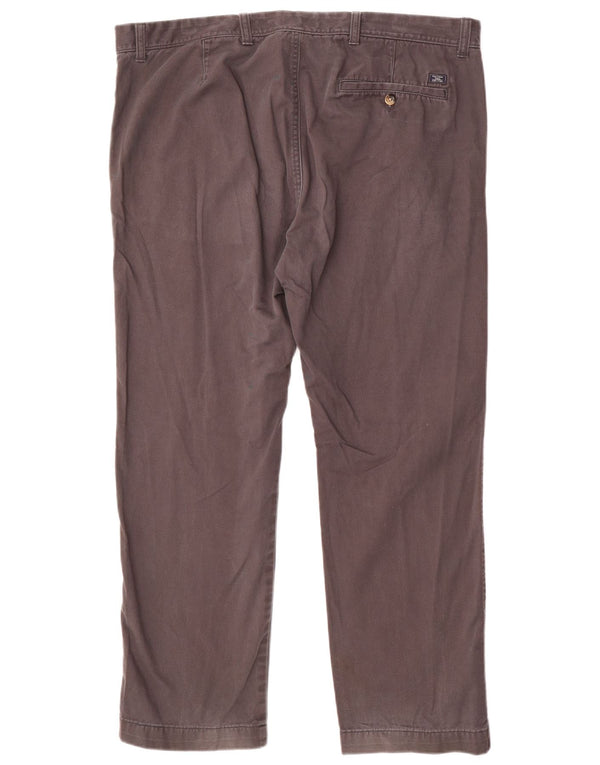 Gerade Herren-Chinohose von Marks & Spencer, Breite 40, Länge 29, Grau, Baumwolle