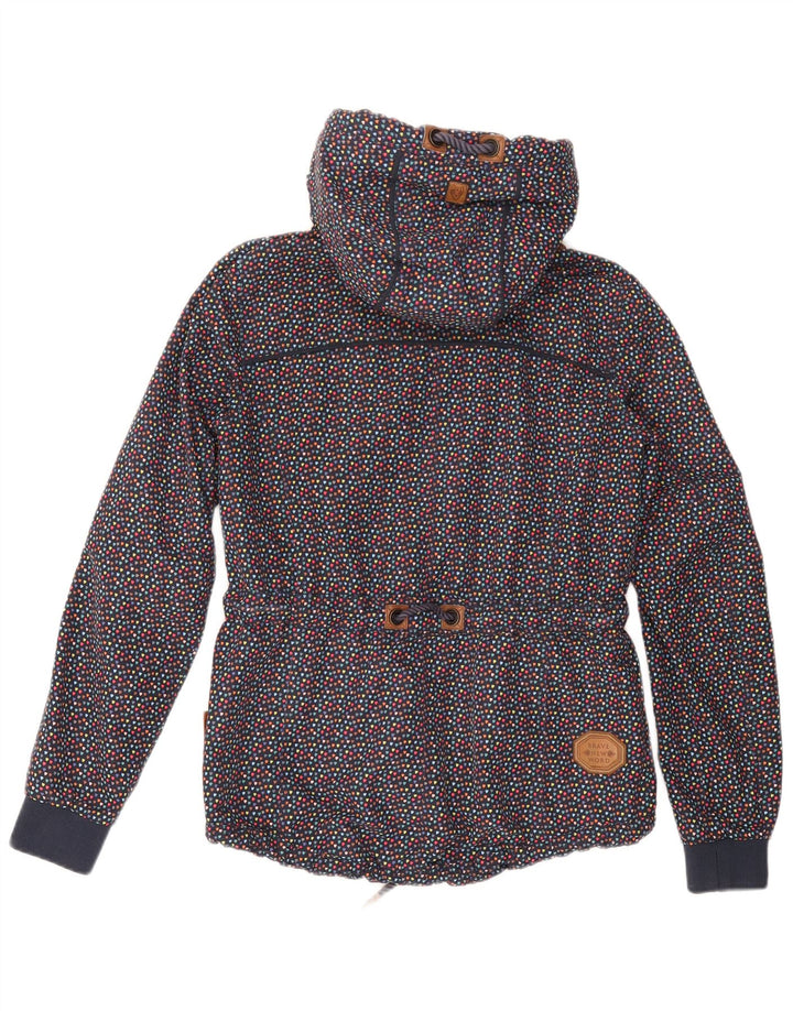 Naketano Damen Windjacke UK 14 Medium Mehrfarbig gefleckt