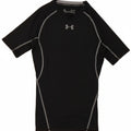 Under Armour Damen-T-Shirt mit Grafik, UK 8, Größe S, Schwarz, Polyester